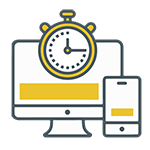 icono info en tiempo real