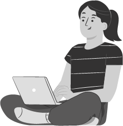 ilustración persona solicitando códigos navilens